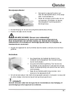 Предварительный просмотр 55 страницы Bartscher 100202 Instruction Manual