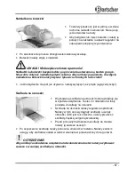 Preview for 69 page of Bartscher 100202 Instruction Manual