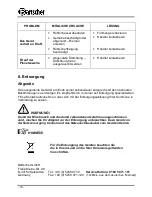 Предварительный просмотр 20 страницы Bartscher 101.926 Instruction Manual