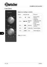 Preview for 18 page of Bartscher 10290M Original Instruction Manual