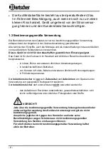 Preview for 12 page of Bartscher 105829 Instruction Manual