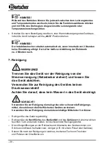 Preview for 24 page of Bartscher 105829 Instruction Manual