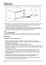 Preview for 100 page of Bartscher 106.793 Instruction Manual