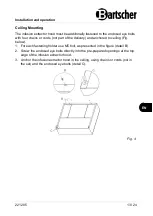 Preview for 15 page of Bartscher 1100-WD2000 Original Instruction Manual