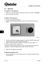 Preview for 20 page of Bartscher 1100-WD2000 Original Instruction Manual