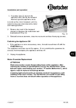 Preview for 21 page of Bartscher 110431 Original Instruction Manual