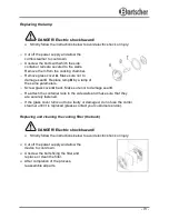 Preview for 36 page of Bartscher 116050 Original Instruction Manual