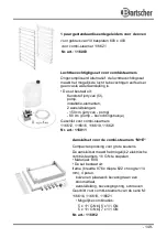 Предварительный просмотр 153 страницы Bartscher 116612 Instruction Manual