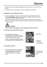 Preview for 31 page of Bartscher 117002 Instruction Manual