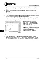 Предварительный просмотр 20 страницы Bartscher 117669 Instruction Manual
