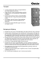 Предварительный просмотр 9 страницы Bartscher 12 x 1/1 GN Instruction Manual