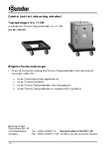 Preview for 10 page of Bartscher 12 x 1/1 GN Instruction Manual