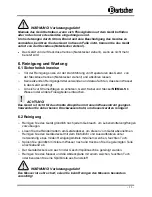 Предварительный просмотр 13 страницы Bartscher 120.578 Instruction Manual