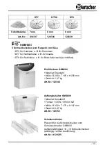 Preview for 17 page of Bartscher 120326 Manual