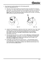 Preview for 25 page of Bartscher 120326 Manual