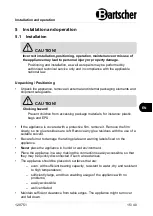 Preview for 17 page of Bartscher 120751 Original Instruction Manual