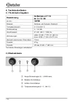 Предварительный просмотр 14 страницы Bartscher 120789 Instruction Manual