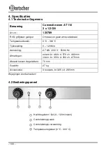 Предварительный просмотр 104 страницы Bartscher 120789 Instruction Manual