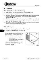 Preview for 24 page of Bartscher 125543 Original Instruction Manual