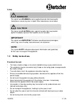 Preview for 5 page of Bartscher 12L-10 Instruction Manual