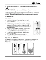 Preview for 11 page of Bartscher 130.206 Instruction Manual