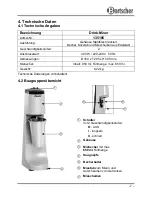 Preview for 8 page of Bartscher 135105 Instruction Manual