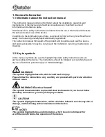 Предварительный просмотр 15 страницы Bartscher 135105 Instruction Manual