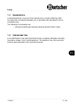 Предварительный просмотр 7 страницы Bartscher 1500/17 Original Instruction Manual