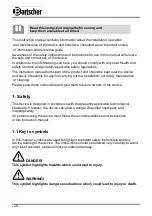 Preview for 3 page of Bartscher 1500/17 Original Instructions Manual