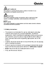 Preview for 4 page of Bartscher 1500/17 Original Instructions Manual