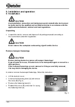 Preview for 15 page of Bartscher 1500/17 Original Instructions Manual