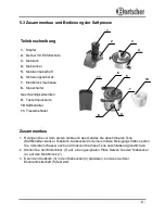 Предварительный просмотр 11 страницы Bartscher 150139 Instruction Manual