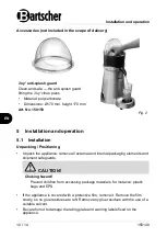 Предварительный просмотр 12 страницы Bartscher 150140 Manual