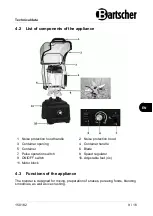 Предварительный просмотр 11 страницы Bartscher 150182 Original Instruction Manual