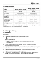 Preview for 68 page of Bartscher 150310 Instruction Manual