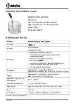 Предварительный просмотр 126 страницы Bartscher 162913 Instruction Manual