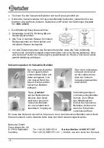 Предварительный просмотр 6 страницы Bartscher 16368 Manual