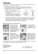 Предварительный просмотр 16 страницы Bartscher 16368 Manual