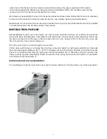 Preview for 5 page of Bartscher 165.510 Instructions For Installation And Use Manual