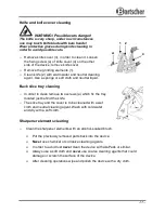 Предварительный просмотр 16 страницы Bartscher 173.195 Instruction Manual