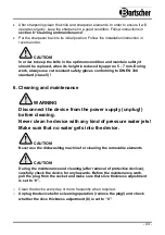 Предварительный просмотр 20 страницы Bartscher 174196 Instruction Manual