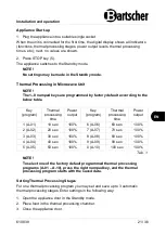 Preview for 23 page of Bartscher 18180D Original Instruction Manual