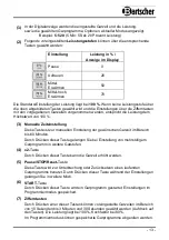 Preview for 17 page of Bartscher 18340D Instruction Manual