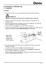 Preview for 19 page of Bartscher 18340D Instruction Manual