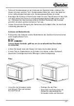 Preview for 31 page of Bartscher 18340D Instruction Manual