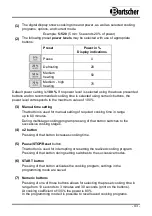 Preview for 47 page of Bartscher 18340D Instruction Manual