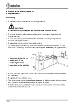 Preview for 15 page of Bartscher 18340M Manual