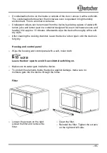 Preview for 22 page of Bartscher 18340M Manual