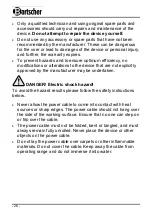 Preview for 5 page of Bartscher 1BW16080 Instruction Manual