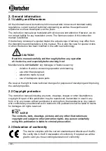 Preview for 9 page of Bartscher 1BW16080 Instruction Manual